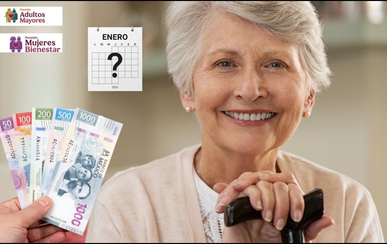 La Pensión Bienestar es uno de los programas que benefician a millones de personas en México, debido a los pagos que se realizan de manera bimestral. ESPECIAL / Programas para el Bienestar y CANVA