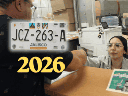 El canje de placas es obligatorio para todos los vehículos cuyas láminas tengan los diseños “Maguey”, “Minerva” y “Gota” (roja y verde). ESPECIAL/Gobierno de Jalisco