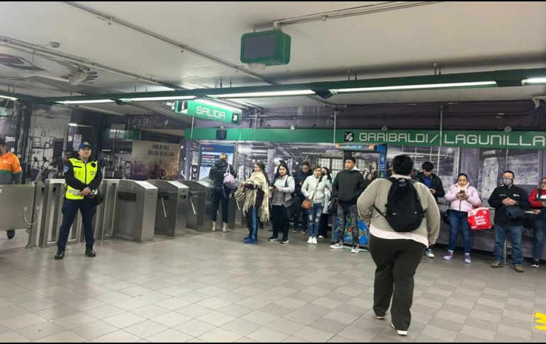 No se reportaron daños a las instalaciones ni incidencias en el servicio; por ello, la circulación de trenes ya se lleva a cabo con normalidad. ESPECIAL/X @AdrianRubalcava