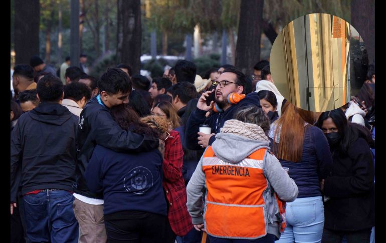 Así se vivió el temblor en CDMX; se reportan varios incidentes. SUN / Osmar Alvarado /ARMM / ESPECIAL / X: @javier20250808