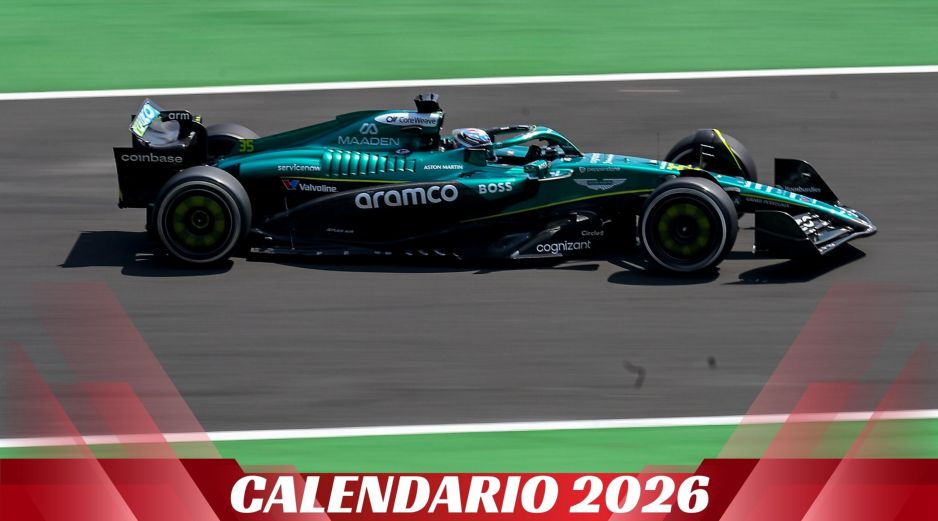 El calendario completo de la temporada 2026 de la Fórmula 1 contempla un total de 24 carreras. ESPECIAL / IMAGO7 y CANVA