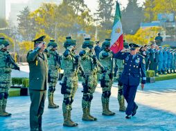 Miguel Eduardo Hernández Velázquez asumió como inspector y contralor general del Ejército, Fuerza Aérea y Guardia Nacional durante una ceremonia oficial. ESPECIAL