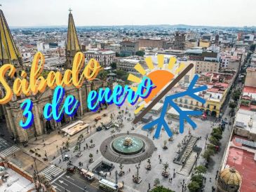 Este es el pronóstico del clima para el Área Metropolitana de Guadalajara para este sábado 3 de enero de 2026. EL INFORMADOR / ARCHIVO