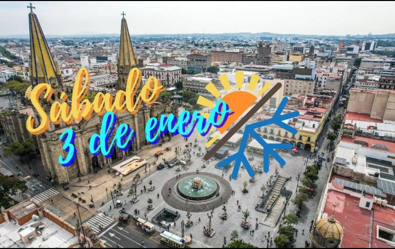 Este es el pronóstico del clima para el Área Metropolitana de Guadalajara para este sábado 3 de enero de 2026. EL INFORMADOR / ARCHIVO