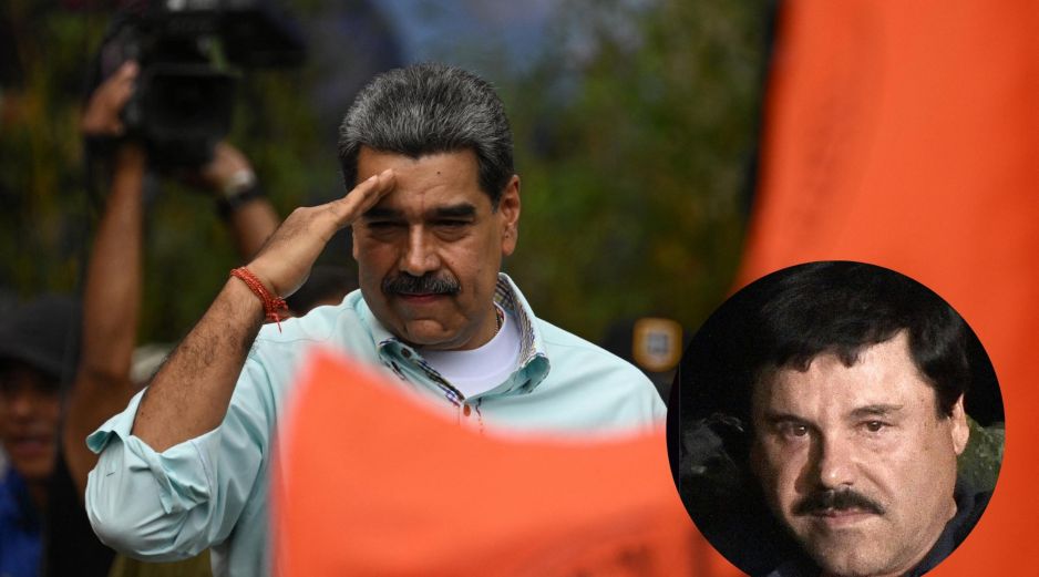 Como parte de las acusaciones por narcoterrorismo, el gobierno de EU señala a Nicolás Maduro y a colaboradores cercanos de mantener vínculos con diversos cárteles del narcotráfico, entre ellos el de Sinaloa y el de Los Zetas. ESPECIAL / AFP