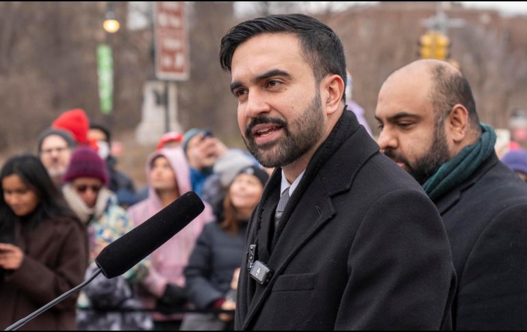 Zohran Mamdani habló de la captura de Maduro a la espera de que él y su esposa sean trasladados a Nueva York. EFE / ARCHIVO