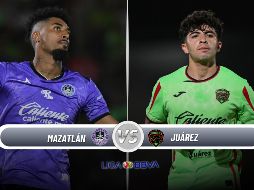 Mazatlán y Juárez se enfrentan en el arranque del Clausura 2026 de la Liga MX. ESPECIAL / IMAGO7 y CANVA