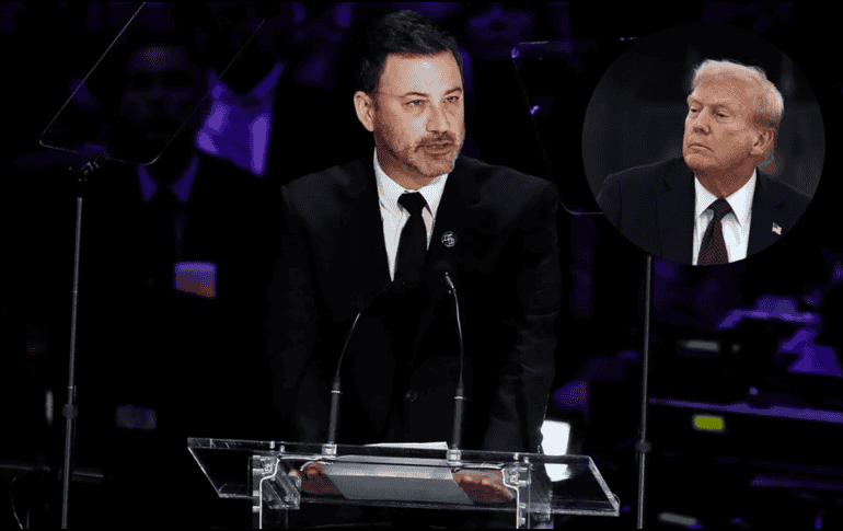 Esto dijo Jimmy Kimmel tras dedicarle su premio Critic Choice a Trump. EFE / ARCHIVO