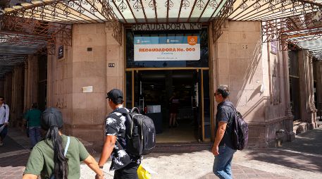 Las oficinas recaudadoras ya operan nuevamente, de lunes a viernes de 8:00 a 18:00 horas y sábados de 8:00 a 14:00 horas. EL INFORMADOR/ ARCHIVO