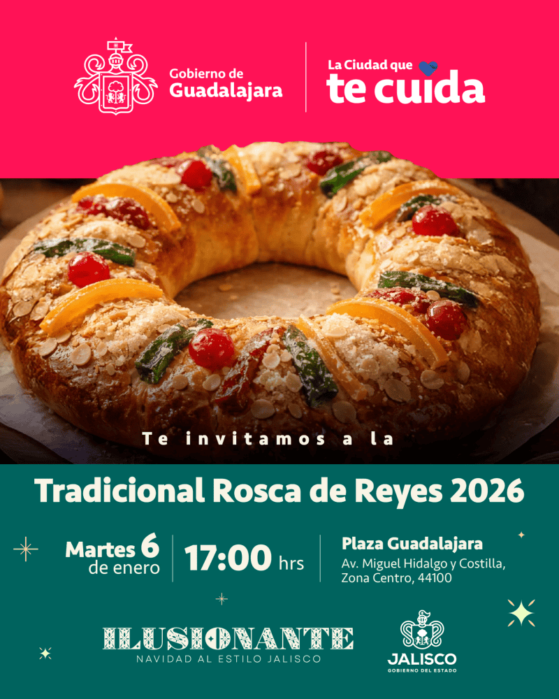 La cita es a las 17:00 horas en la Plaza Guadalajara. ESPECIAL&nbsp;