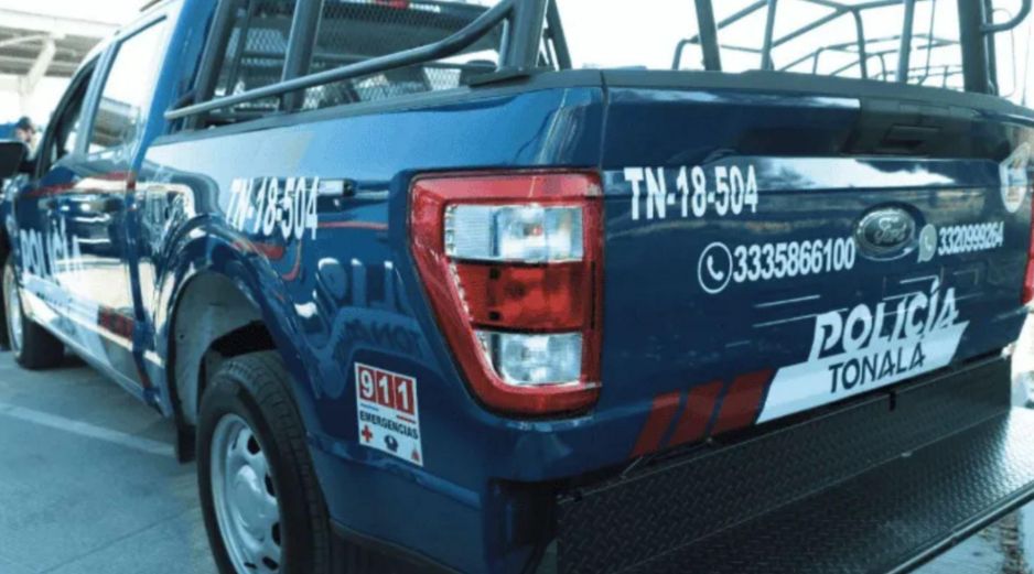 La Policía de Tonalá fungió como primer respondiente del hecho que ocurrió durante las primeras horas del día. ESPECIAL/Gobierno de Tonalá