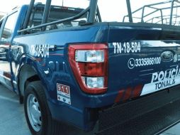 La Policía de Tonalá fungió como primer respondiente del hecho que ocurrió durante las primeras horas del día. ESPECIAL/Gobierno de Tonalá