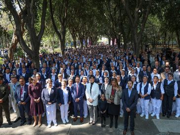 Lemus recordó que plantean mantener la rectoría del sistema de salud en Jalisco para consolidarlo como el mejor de todo México. EL INFORMADOR/ A. Navarro