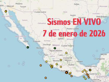 Sismos en México | EN VIVO | 7 de enero de 2026. ESPECIAL / SSN
