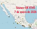 Sismos en México | EN VIVO | 7 de enero de 2026. ESPECIAL / SSN