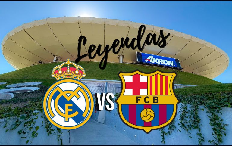 Esto es todo lo que debes saber del partido entre leyendas del Real Madrid y Barcelona en el Estadio AKRON. EL INFORMADOR / ARCHIVO