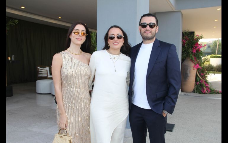 Lucía Godoy, Andrea Godoy y Eduardo Godoy. GENTE BIEN JALISCO / Revista del 9 de enero 2026