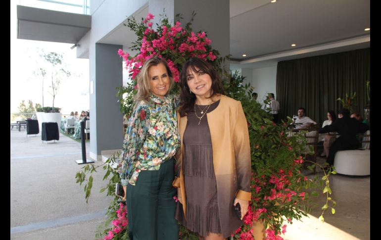 Georgina Segura y Ana María Ramírez. GENTE BIEN JALISCO / Cumpleaños 60 de Eva Maldonado