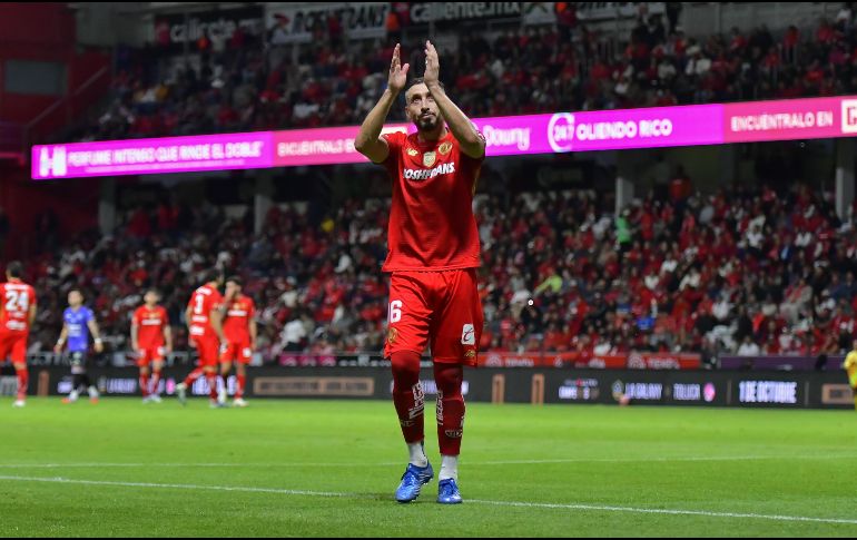 A pesar de su destacada carrera, Herrera prácticamente no jugó esta última Liguilla en la que Toluca se coronó por penales ante Tigres en la gran final. IMAGO7.