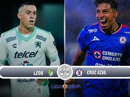 Cruz Azul visita a León en la Jornada 1 del Clausura 2026 de la Liga MX. ESPECIAL / IMAGO7 y CANVA