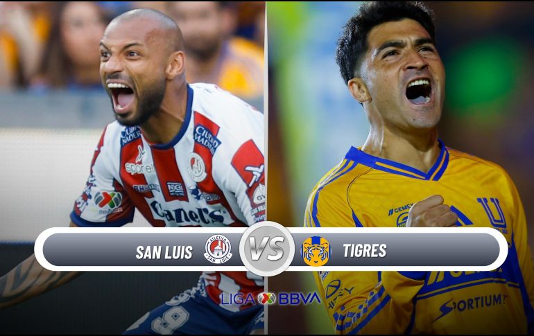 San Luis y Tigres se enfrentan en la Jornada 1 del Clausura 2026 de la Liga MX. ESPECIAL / IMAGO7 y CANVA