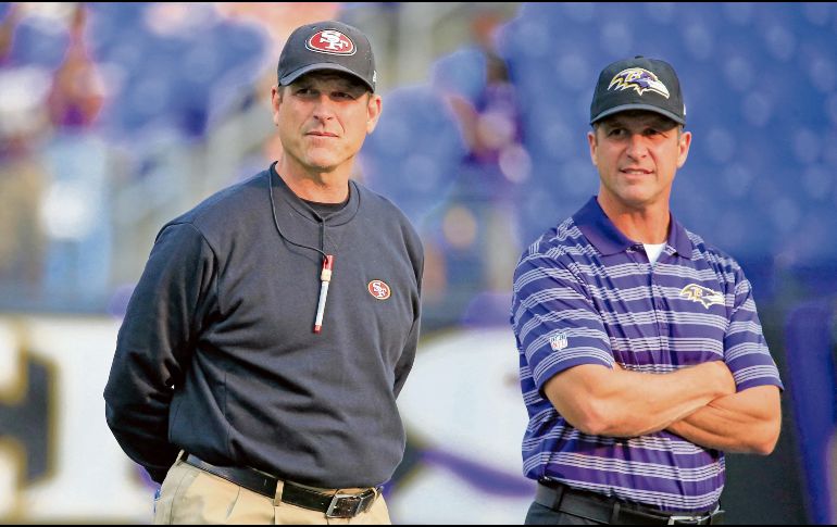 John (derecha), mayor que Jim (izquierda) por 15 meses, tiene un récord de 3-0 entrenando contra su hermano. ESPECIAL