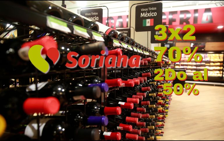 Estos son los descuentos disponibles a partir de hoy y durante el resto del fin de semana en Soriana. EL INFORMADOR / ARCHIVO