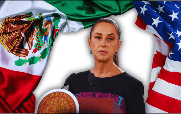 Sheinbaum Pardo refirió que las expresiones de Trump son parte 