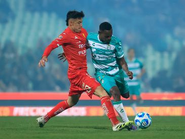 Necaxa debutó con autoridad en el Clausura 2026 al vencer a Santos en Torreón. IMAGO7.