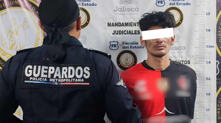 El hombre contaba con una orden de aprehensión vigente por delitos contra la salud en su modalidad de posesión. ESPECIAL / SECRETARÍA DE SEGURIDAD