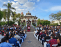 El trámite y la ceremonia son gratuitos, además se entregan también las argollas para el compromiso. ESPECIAL/Gobierno de Tlaquepaque