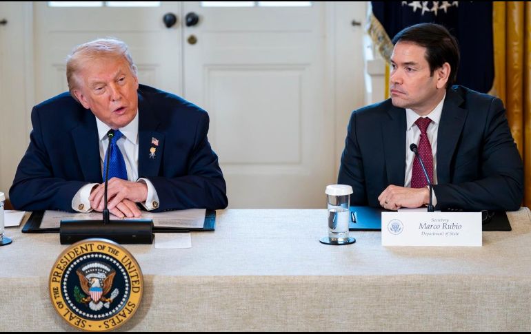 Rubio, hijo de inmigrantes cubanos, ha sido uno de los principales impulsores en la Administración de las acciones de Estados Unidos contra Venezuela y Cuba. EFE/EPA/B. Cash