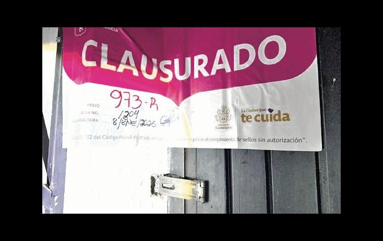 Bar permanece sellado tras superar los límites de ruido permitidos. ESPECIAL