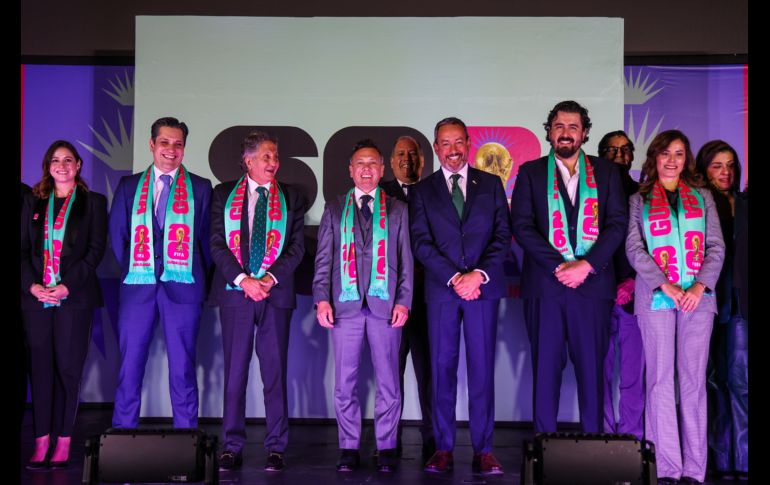 Guadalajara presentó oficialmente a sus embajadores rumbo a la Copa del Mundo de la FIFA 2026. EL INFORMADOR/ A. NAVARRO.