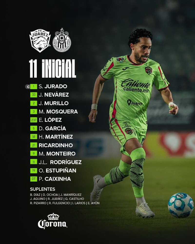 X/ @fcjuarezoficial.