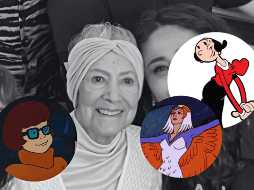 Gloria Rocha (al centro) inició su carrera en el doblaje en 1960 y, a lo largo de más de cinco décadas, participó tanto como actriz de voz como en labores de dirección. ESPECIAL / X / @olizar