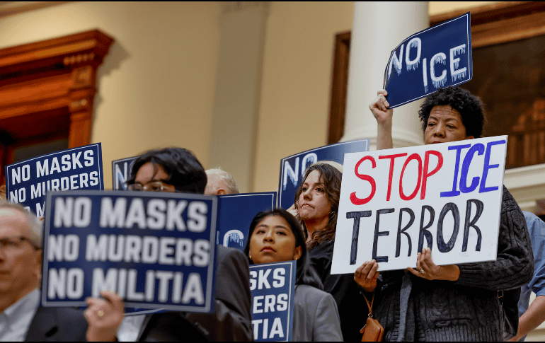 Manifestaciones en contra del ICE en Georgia. EFE / ARCHIVO