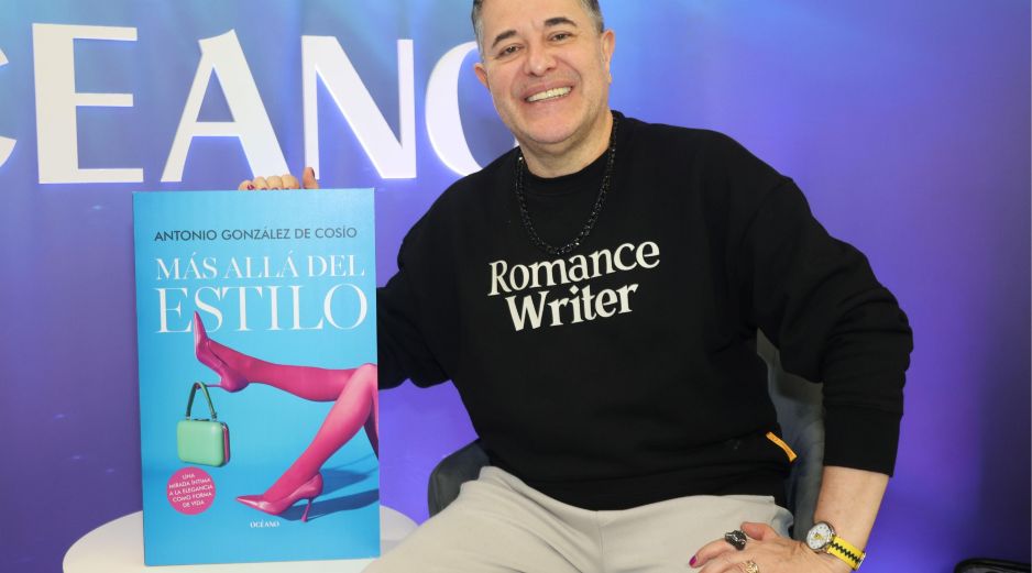 Antonio González de Cosío presenta “Más allá del estilo”. GENTE BIEN/TONY MARTÍNEZ.