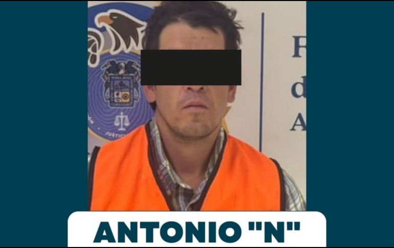 Antonio “N” está siendo investigado por el crimen de feminicidio. X/FiscaliaJal
