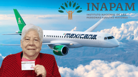 ¿De cuánto es el descuento para adultos mayores en Mexicana de Aviación? ESPECIAL / MEXICANA DE AVIACIÓN / INAPAM