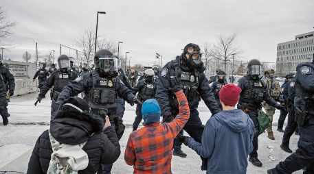 Ciudadanos se manifiestan en Estados Unidos contra el ICE. EFE
