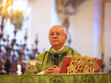 Robles Ortega explicó que en el conclave con el Papa se abordaron los temas de la sinodalidad y la evangelización. EL INFORMADOR / J. Acosta