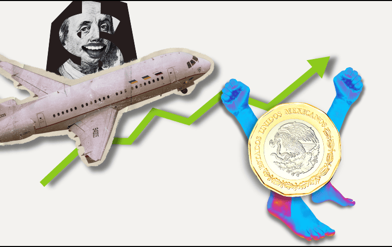 El peso mexicano es una de las divisas con mayor ganancia frente al dólar estadounidense. ESPECIAL