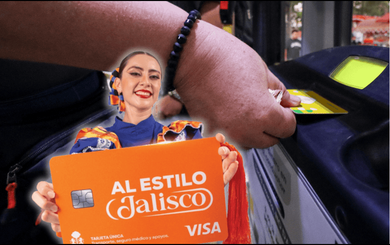 Con la Tarjeta Única Al Estilo Jalisco, la población en general podrá acceder al subsidio de tres pesos en el pasaje del transporte público, para pagar 11 pesos en lugar de 14. EL INFORMADOR/ARCHIVO ESPECIAL/Gobierno de Jalisco