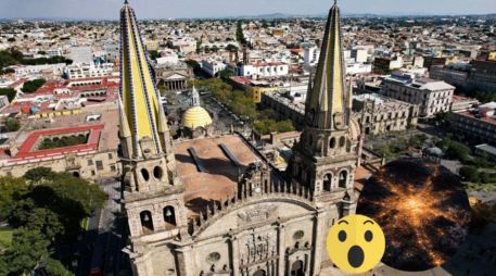 Desde órbitas lejanas, Guadalajara se percibe como un punto brillante que confirma su importancia regional y metropolitana. EL INFORMADOR/ARCHIVO/ESPECIAL