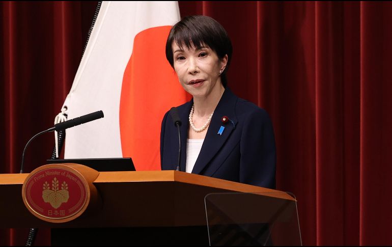 la primera ministra de 64 años dice que quiere aumentar el gasto militar al 2% del PBI. EFE/R. REYES