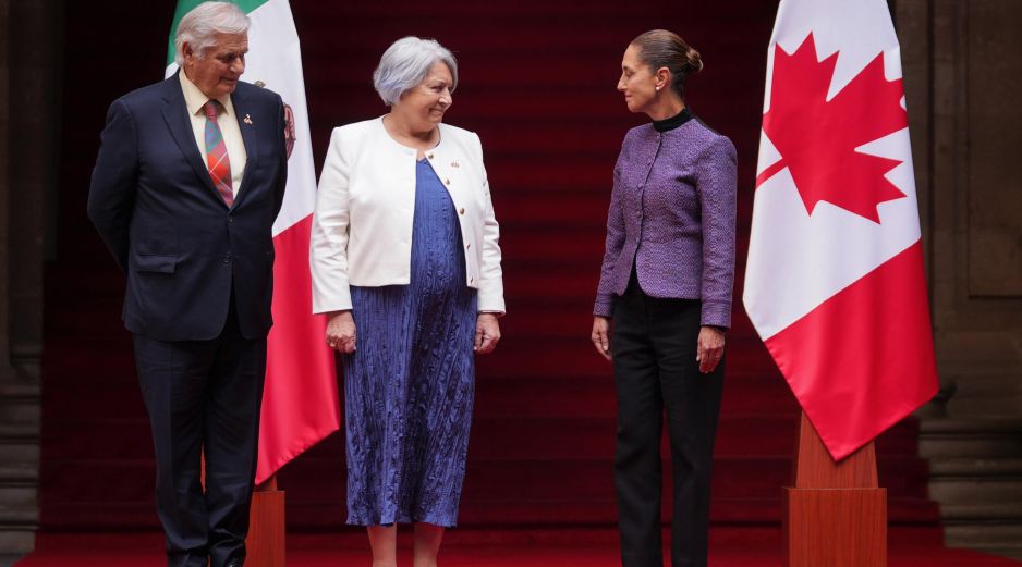 Sheinbaum destacó que Mary Simon es la primera gobernadora general indígena de Canadá. ESPECIAL/X / @Claudiashein