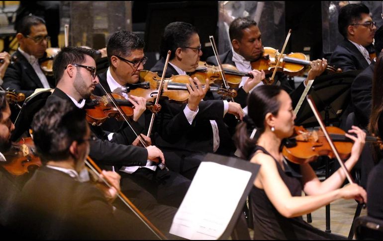 El programa abre con el “Rondó de Les biches”, de Francis Poulenc, pieza que introduce a la orquesta desde una lógica de movimiento y contraste. CORTESÍA/ Secretaria de Cultura Jalisco