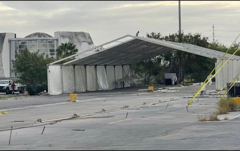 Se retiraron dos de los cinco galerones que conformaban el complejo. ESPECIAL