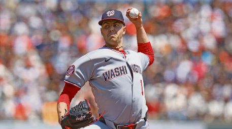 El lanzador zurdo acumula récord de 26-41 y efectividad de 4.19 en cuatro temporadas. AFP/L. Cunningham